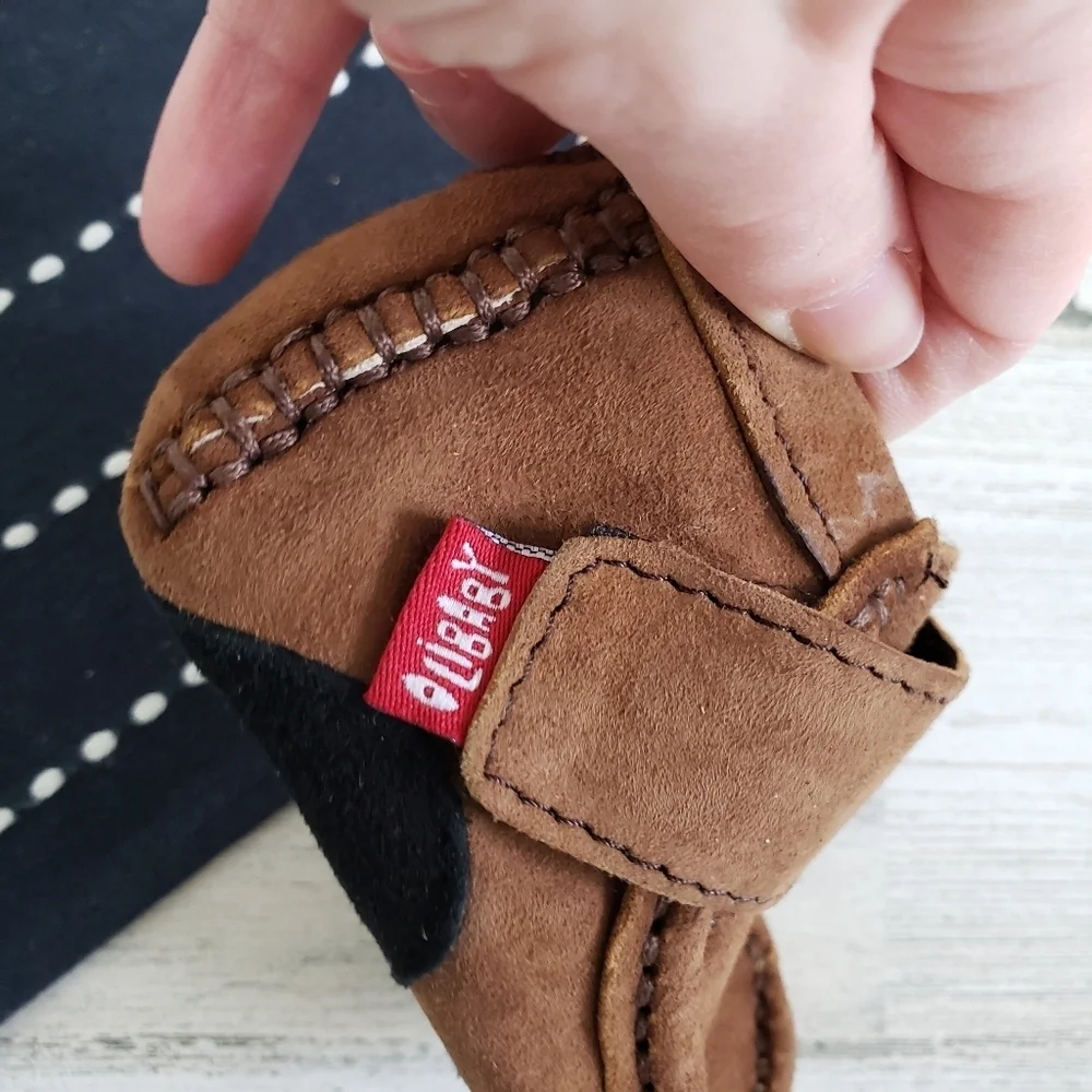 Olibert Olibaby Moccasins Brown Leather